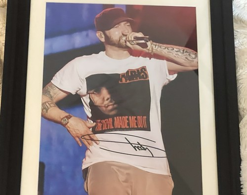 Eminem autographed signed - eminem,