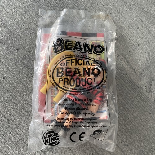 Burger king toy - king, beano