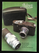 LEICA, Rare & unusual M series cameras, 1978, First printing, P-H van Hasbroeck