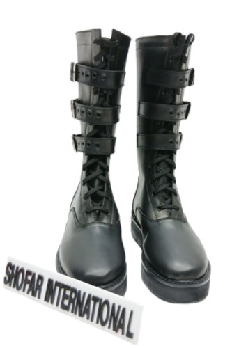 Handmade combat leather boots - combat,