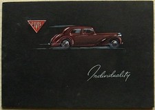 ALVIS FOURTEEN Four Light Saloon & Drophead Coupe Car Sales Brochure 1948