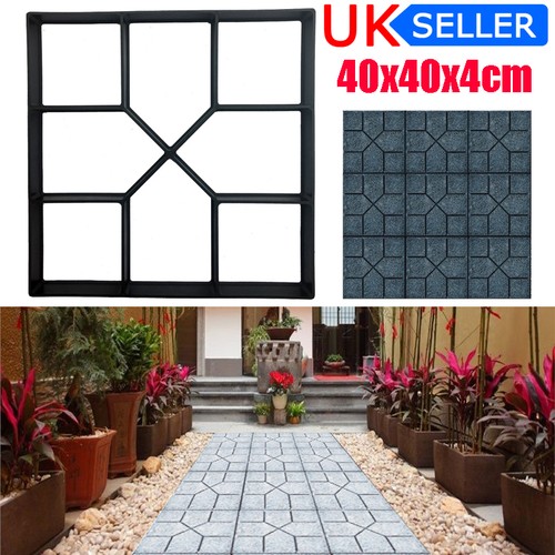 Diy path maker concrete mould - concrete,