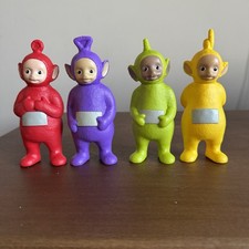 4 x Teletubbies Plastic