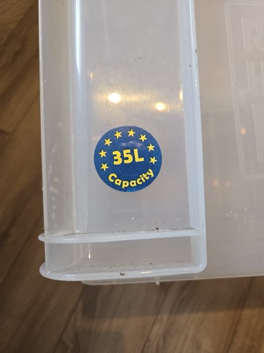 Really useful litre storage - really,