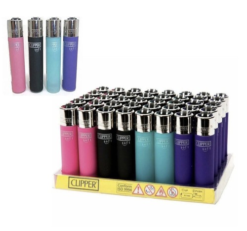 Clipper soft touch lighters - clipper,