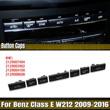 7x Dashboard A/C Switch Button Cover For Benz E Class W212 2009-2016  2129007404