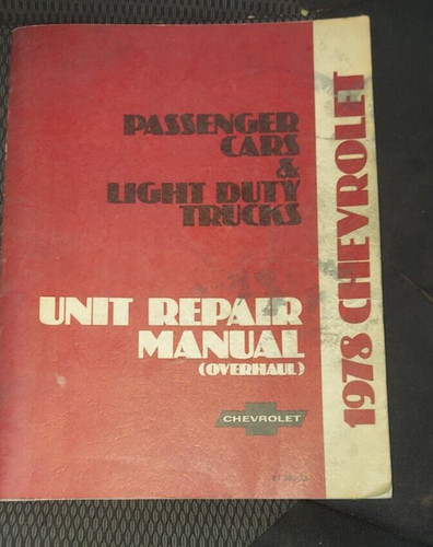 1978 chevrolet passenger car - 1978,