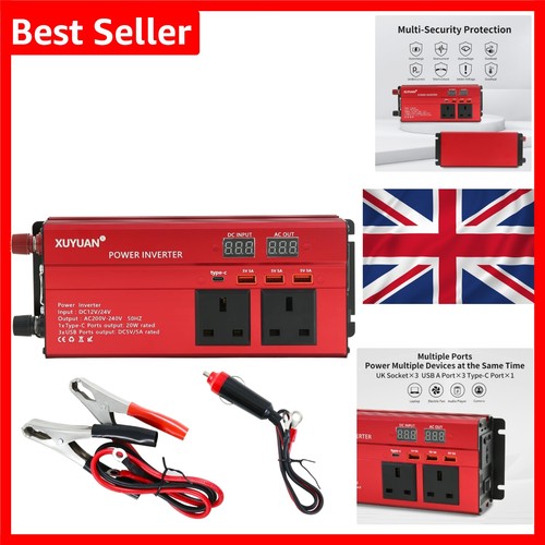 Power inverter 1200w car - inverter, dc