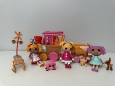Lalaloopsy Mini Doll Pet Train sound 3” Dolls Figures sleigh Frost n Glaze