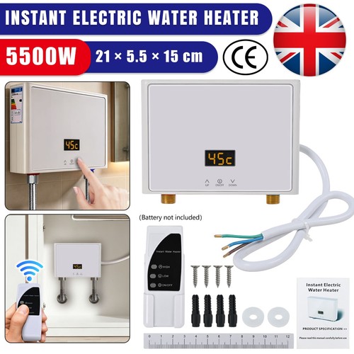 Electric tankless instant - electric, hot