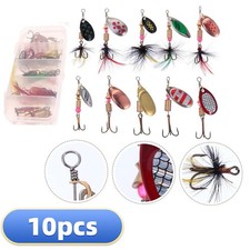 10pcs Metal Fishing Lures Set