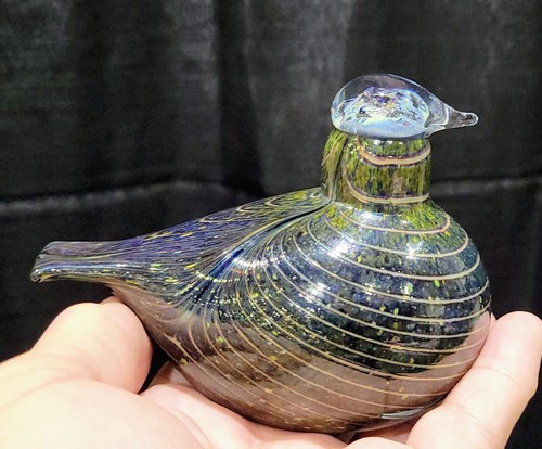 Iittala oiva toikka glass bird - toikka,