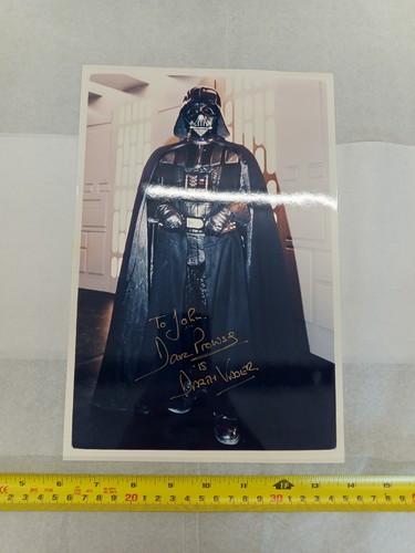 Dave prowse signed autograph - dave,