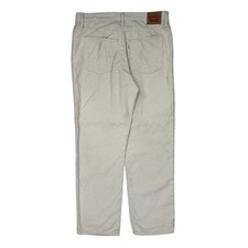 Levis Baggy Cord Trousers - 36″ Waist Cream Cotton