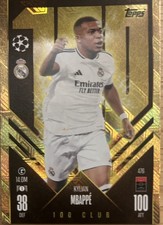 Kylian Mbappe - 100 Club Topps