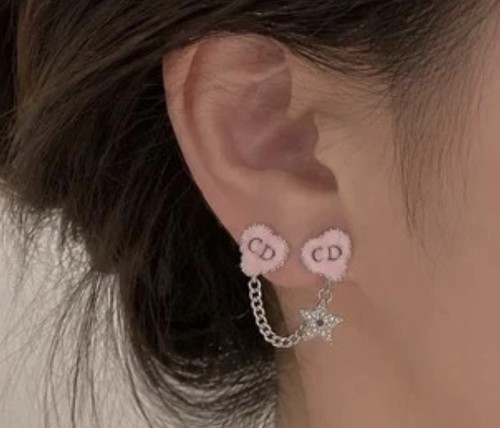 Dior stud earrings - stud,
