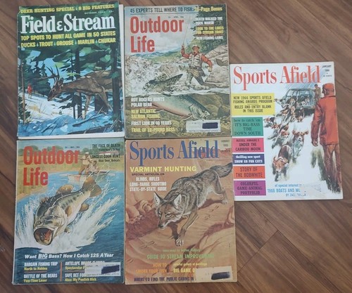 Vintage outdoor magazines - vintage,
