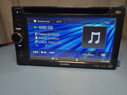 Sony xav 64bt double din - sony,
