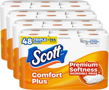 Comfortplus Toilet Paper, 48