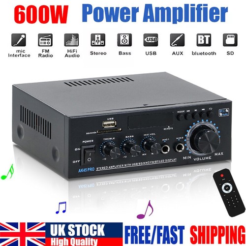 Ak45pro 600w bluetooth - 600w, stereo