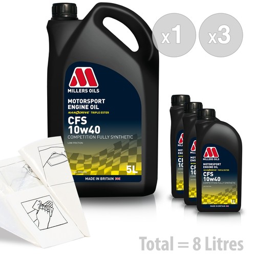 Car engine oil service kit - engine,