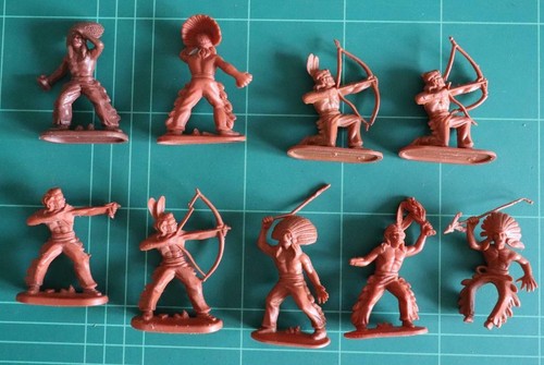 Airfix indians x 11 - 1:32,