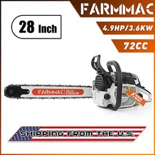 72cc Gas Powered Chainsaw with