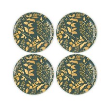 Green & Gold Foliage Coaster