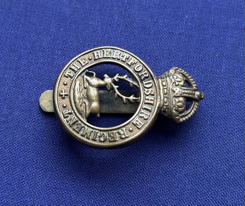 Hertfordshire regiment brass - hertfordshire,