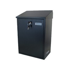 Post Box Large Indoor Outdoor Commercial Magazine Lockable Mailbox - Buckingham