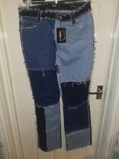 Jaded London Patchwork Denim