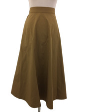 Autograph Women’s A-Line Skirt Size 10 Brown Pockets Elasticated Waist New F1