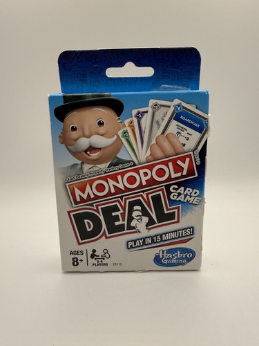 Monopoly deal card game hasbro - card,