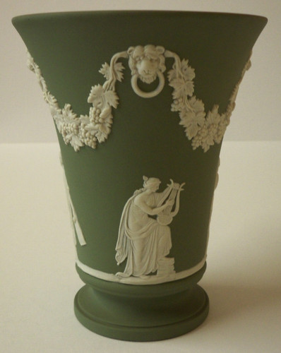 Wedgwood green jasperware - wedgwood,