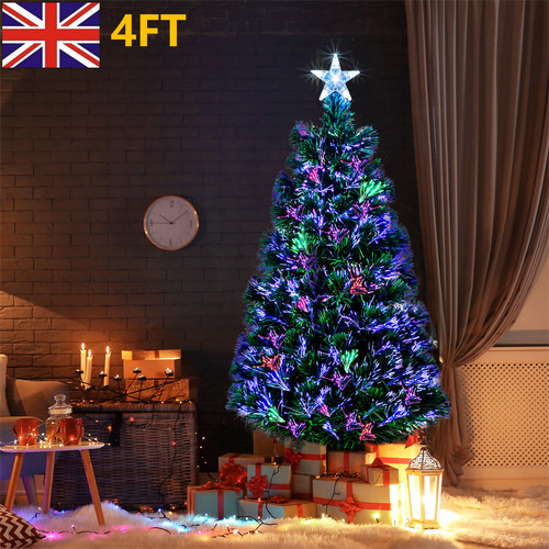 4ft fiber optic - optic, christmas
