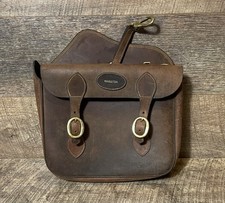 Kingston Brown Leather Stockmans Saddle Bag Pannier