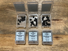 10, 15 or 20 x 0.3gram TUNGSTEN SHOT ON THE HOOK + STORAGE BOX + FREE P & P.