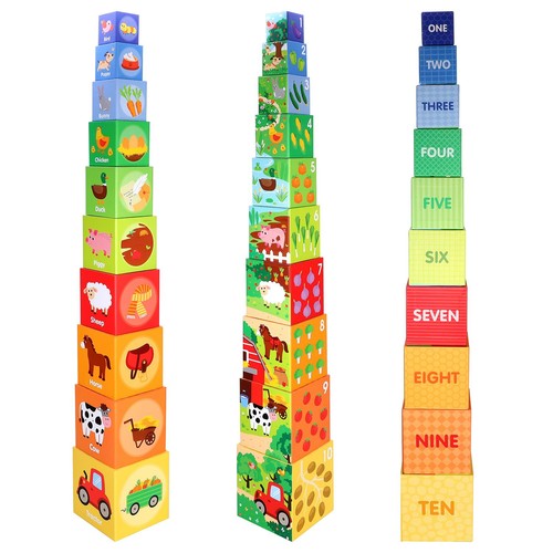 Soka 10pcs farm - 10pcs, animals