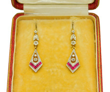 Art Deco French 18ct Gold