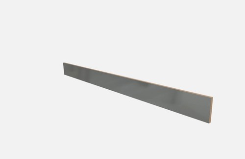 Gloss dust grey kitchen plinth - gloss,