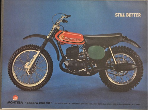1974 montesa cappra 250 - cappra, vr