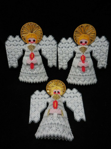 Vintage plastic canvas yarn - 3,