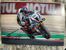 TOM SYKES HAND SIGNED 12x8