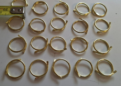 18mm metal split - , rings