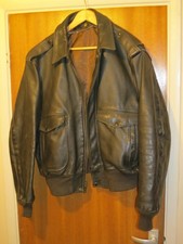 Schott A-2 Brown Leather