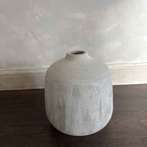 Cement ceramic handmade - cement, vase