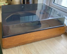 Garrard 401 Wooden Plinth And Lid