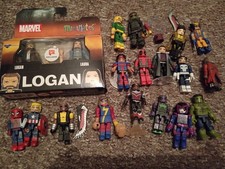 Marvel Minimates Figure Bundle - Wolverine, Falcon, Hulk, Etc