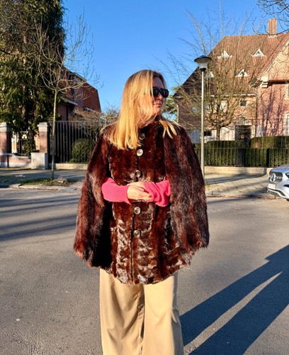 Vintage mink fur - mink, cape