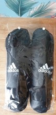 Adidas Kickboxing Shin Guards PU Pads Taekwondo Martial Arts Karate Protectors L